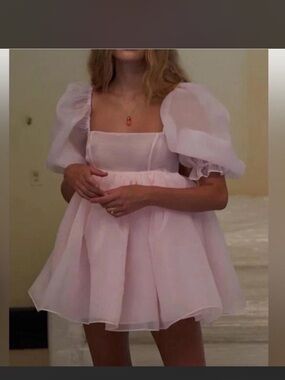 Women’s cotton candy bubble dress